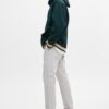 Basic Slim Fit Chinos Trousers - Image 4