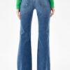 Ripped Flared Vintage Jeans - Image 3