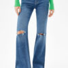 Ripped Flared Vintage Jeans - Image 4