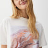 Short Sleeve T-Shirt With Landscape Graphic - Image 3