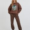 Brown Mountain Graphic Sweatshirt - Image 4